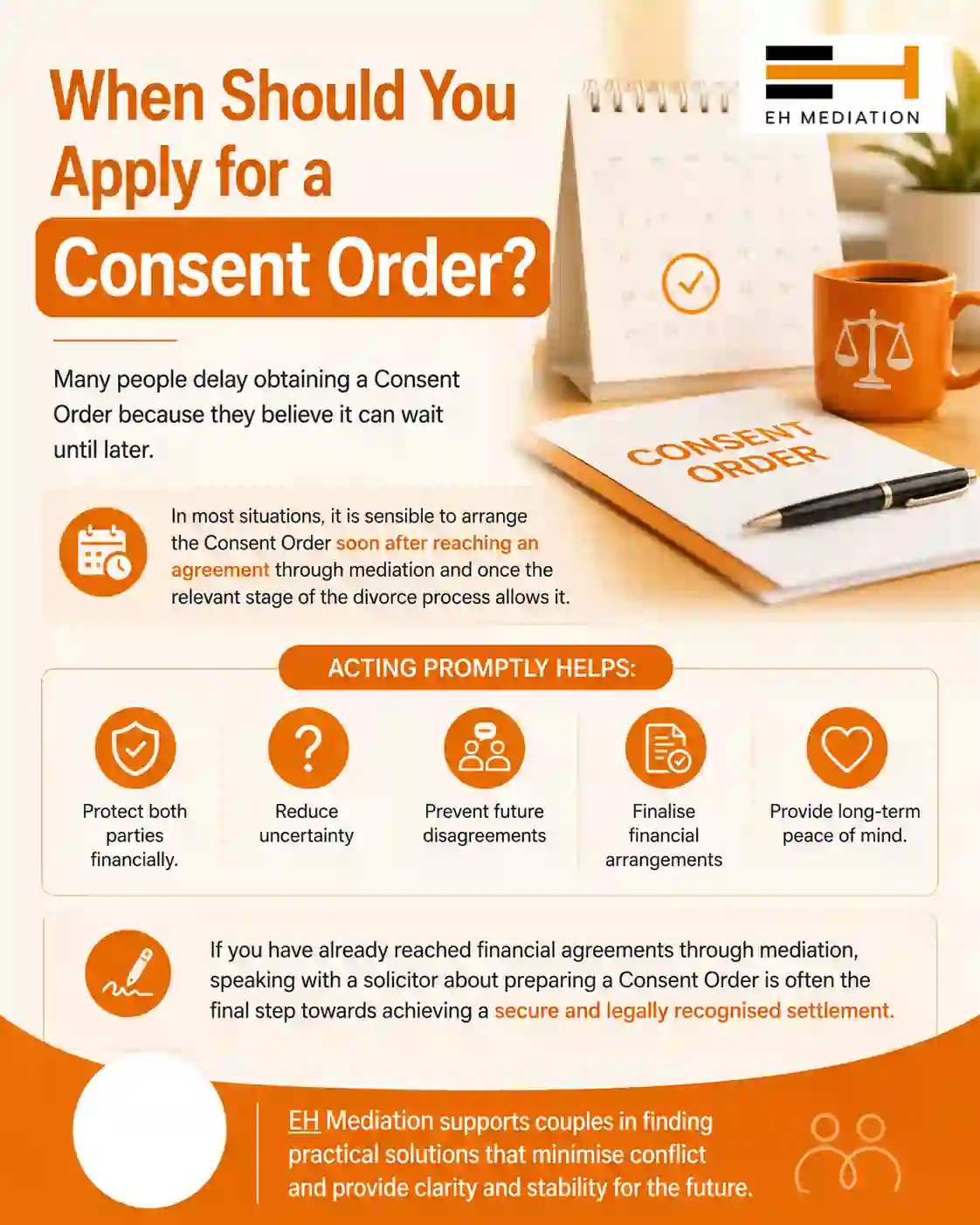 When Should You Apply for a Consent Order Greater Manchester?